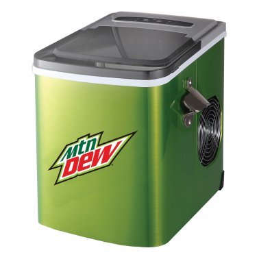 Mountain Dew® Stainless Steel Ice Maker with Built-in Bottle Opener, 26 Lbs. per Day