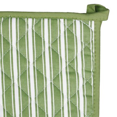 Better Houseware Striped Pot Holder (Green)