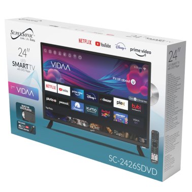 Supersonic® 24-In. 1366 x 768 LED Widescreen TV/DVD Combo, AC/DC