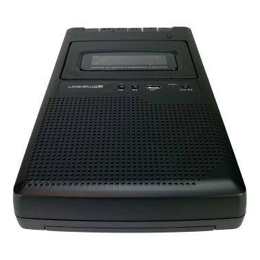 Emerson® Portable Cassette Player and Recorder, Black, EPC-3000