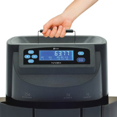 Nadex Coins™ S540 Coin Counting Sorter and Coin Roll Wrapper
