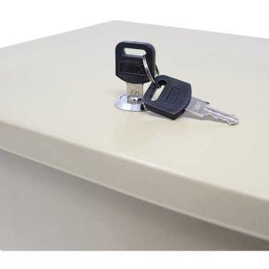 Nadex Coins™ Fire-Retardant Security Box with Keyed Lock