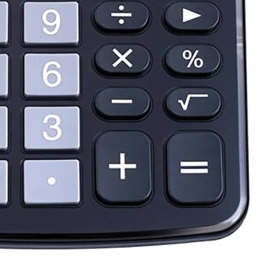CATIGA® CD-2786 12-Digit Home and Office Calculator, Dual Power (Black)