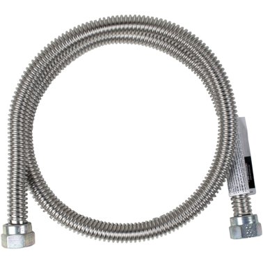 Certified Appliance Accessories® Stainless Steel Gas Appliance Connector Kit, 4ft