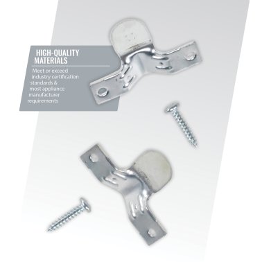 Certified Appliance Accessories® Large Strain-Relief Clamp for 4-Wire Electric Dryer/Range Cords