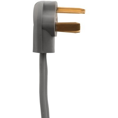 Certified Appliance Accessories® 3-Wire Open-End-Connector 30-Amp Dryer Cord, 4ft