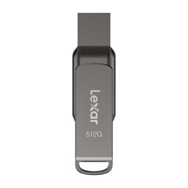 Lexar® JumpDrive® D400 USB 3.2 Gen 1 Dual Drive with USB-C® and USB-A Connectors (512 GB)