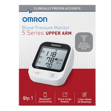 Omron® 5 Series® Digital Upper Arm Blood Pressure Monitor with D-Ring Cuff
