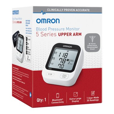 Omron® 5 Series® Digital Upper Arm Blood Pressure Monitor with D-Ring Cuff