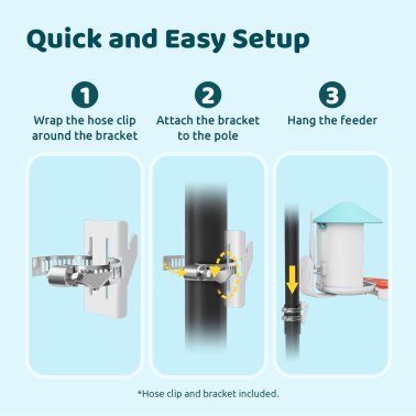 Birdfy® Feeder 1 Smart Bird Feeder with Camera, Solar Panel, and Free AI Lifetime Subscription