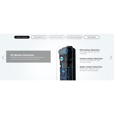 aosu 3K 5.0-MP QHD Dual-Band Wi-Fi® AI-Smart Wide-Angle Video Doorbell with Home Station Chime, V8S1AX11