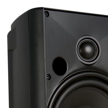 Proficient® Audio AW525 125-Watt 5-1/4-In. Indoor/Outdoor Speaker Set (Black)
