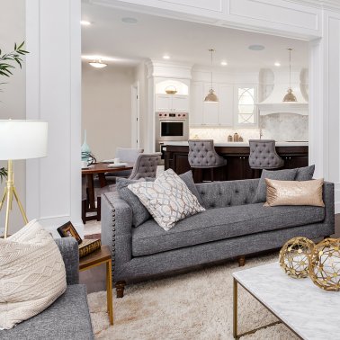 Proficient® Audio 6-1/2-In. 100-Watt Protege C626 2-Way In-Ceiling Speaker Pair with Graphite Woofer and Pivoting Silk-Dome Tweeter, 8 Ohms