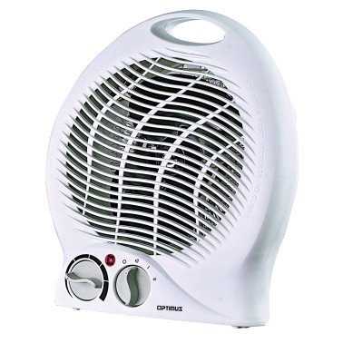 Optimus 1,500-Watt-Max Portable Fan Heater with Thermostat, H-1322