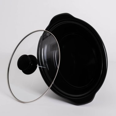 Culinary Chef 420-Watt Triple Slow Cooker and Buffet Server with Three 2.5-Quart Ceramic Pots