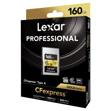 Lexar® Professional CFexpress® Type A Card GOLD Series (160 GB) (160 GB)