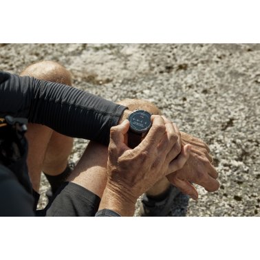 Garmin® fēnix 8 Pro AMOLED Sapphire Multisport 47-mm GPS Watch with InReach® Technology and Silicone Band (Graphite/Black)