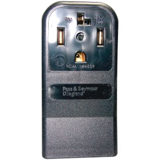 Single-Surface Dryer Receptacle (4 wire)
