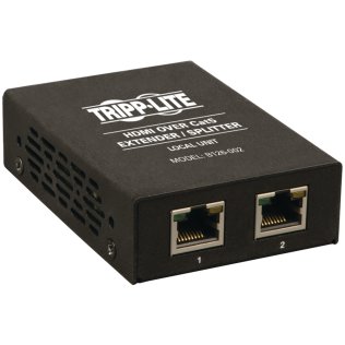 Tripp Lite® by Eaton® HDMI® Over CAT-5 Extender/Splitter, 2 Port