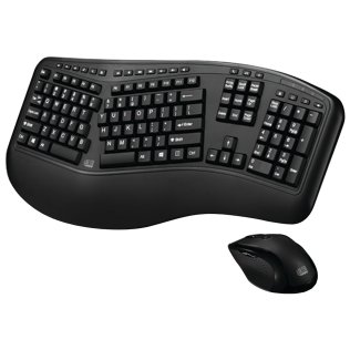 Manhattan® Wireless Keyboard & Optical Mouse Set