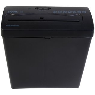 Royal® CX6 6-Sheet Crosscut Shredder with Basket