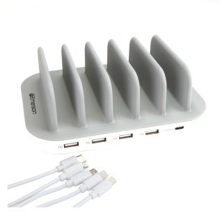 Emerson® EAP-1002 5-Port USB Charging Station