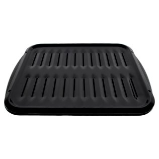 Certified Appliance Accessories® Heavy-Duty Porcelain Broiler Pan & Grill Set