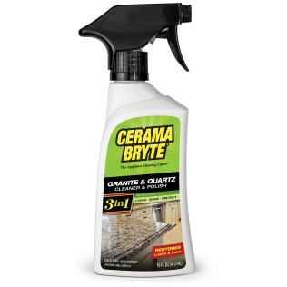 Cerama Bryte® Granite and Quartz Cleaner and Polish, 16-Fl. Oz. Trigger Spray Bottle