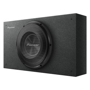 Pioneer® A-Series TS-A2500LB 10-In. 1,200-Watt-Max Shallow-Mount Pre-Loaded Subwoofer