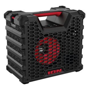 ION® Tailgater® Tough Portable Bluetooth® All-Weather Speaker with Lights and Stereo-Link™, Black