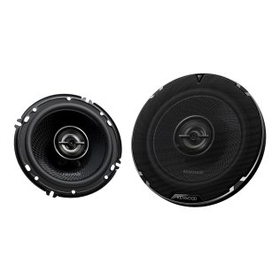 KENWOOD® RS Series KFC-1698RS 6-1/2-In. 350-Watt-Max-Power 2-Way Full-Range Car Speakers, Black, 2 Pack