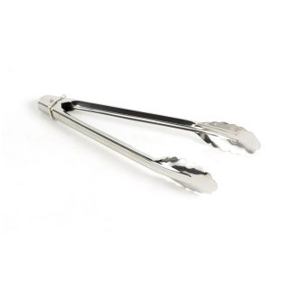 Better Houseware 9-In. Stainless Steel Tongs with Lock