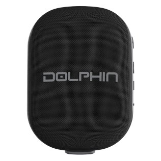 Dolphin® Audio CLP-150 Portable Waterproof Bluetooth® TWS Clip Speaker, Black