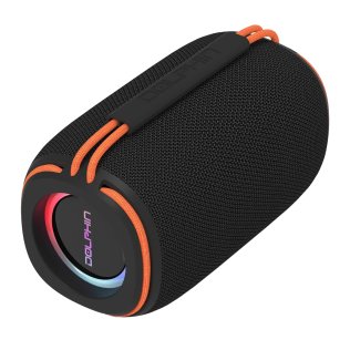 Dolphin® Audio DR30 Diver Sport™ 15-Watt-Continuous Mini Bluetooth® TWS Waterproof Portable Speaker with Lights