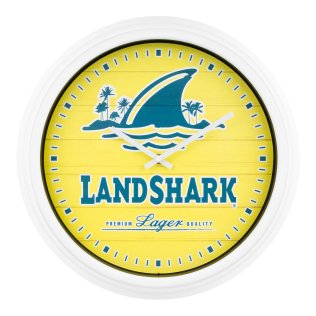 La Crosse Technology® 15.75-In. Quartz Landshark® Indoor/Outdoor Wall Clock, 433-3841LS