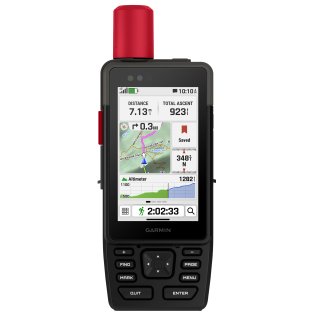 Garmin® GPSMAP® H1i Plus Multi-Band/Multi-GNSS Hiking Handheld GPS Navigator with inReach® Plus Technology