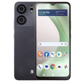 BLU­® View 5 LTE 64-GB Smartphone for Total Wireless® (Prepaid), Black