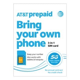AT&T PREPAID℠ Prepaid SIM Card Kit