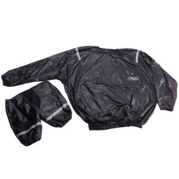GoFit® Vinyl Sweat Suit (Large/Extra Large)