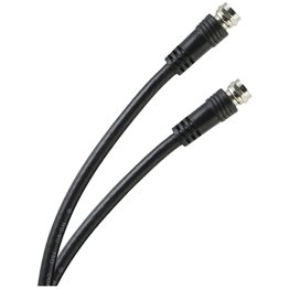 GE® RG6 Coaxial Cable, Black (6 Ft.)