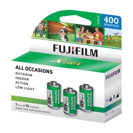 FUJIFILM® ISO 400 36-Exposure Color Negative Film (3 Pack)