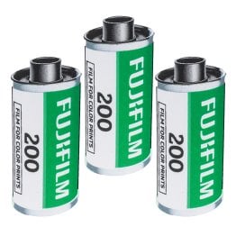 FUJIFILM® ISO 200 36-Exposure Color Negative Film for 35 mm Cameras (3 Pack)