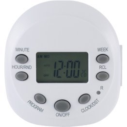 GE® Indoor Plug-in 7-Day Digital Timer