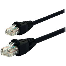 GE® 50-Ft. CAT-5E Ethernet Cable, Black