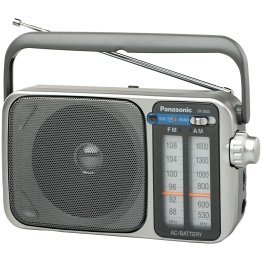 Panasonic® AM/FM AC/DC Portable Radio