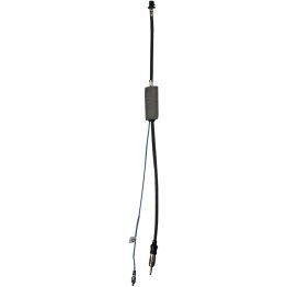 Metra® Amplified Vehicle Antenna Adapter Cable for 2002 and up GM®/Chrysler®/Volkswagen®, Single Connector