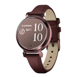 Garmin® Lily® 2 Classic for Women GPS Smartwatch with 35.4-mm Case, Hidden Display, Health/Fitness Monitoring, and 5 ATM Swim Rated (Dark Bronze)