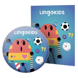 ONANOFF® StoryShield Screen-Free Audio Storytelling Disk for StoryPhones® (The World With Baby Bot)