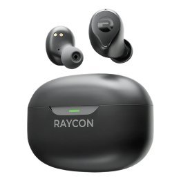 Raycon® Everyday Earbuds TWS Bluetooth® with Mic and Charging Case, ANC, up to 32 Hours Play Time, IPX6 Waterproof (Carbon Black)