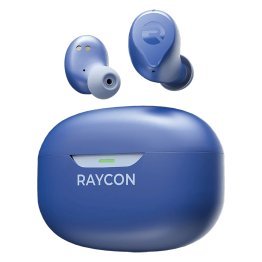 Raycon® Everyday Earbuds TWS Bluetooth® with Mic and Charging Case, ANC, up to 32 Hours Play Time, IPX6 Waterproof (Royal Blue)